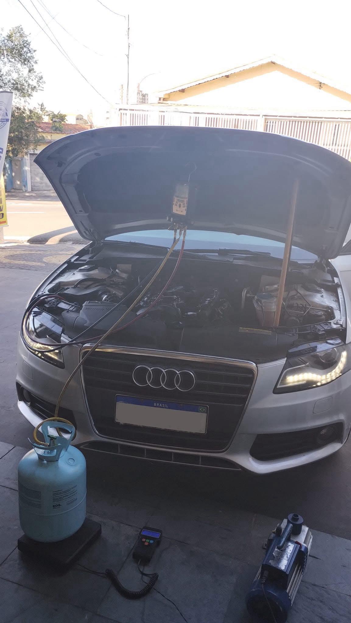 Recarga de gás em Audi A4